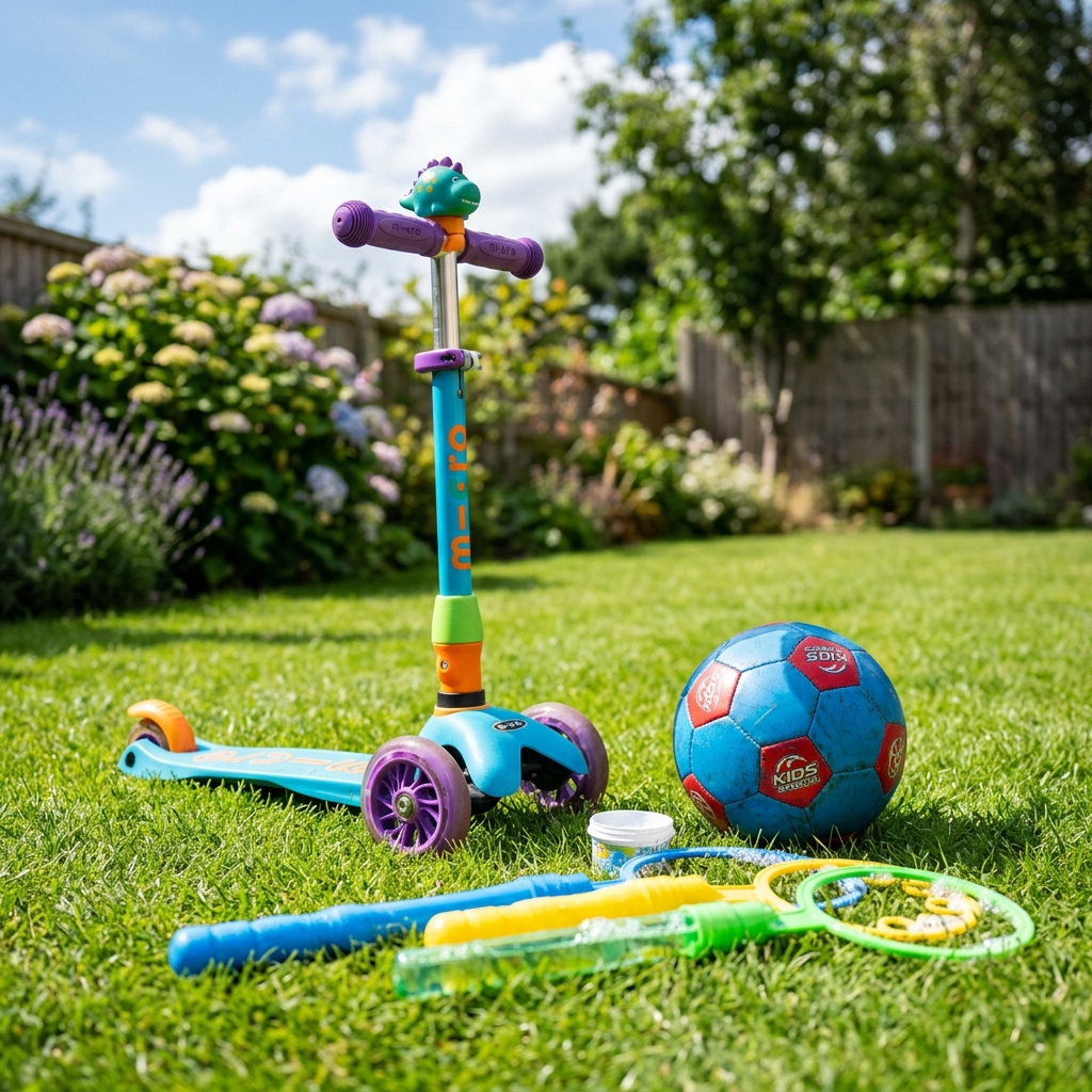 Outdoor Swings and Balls